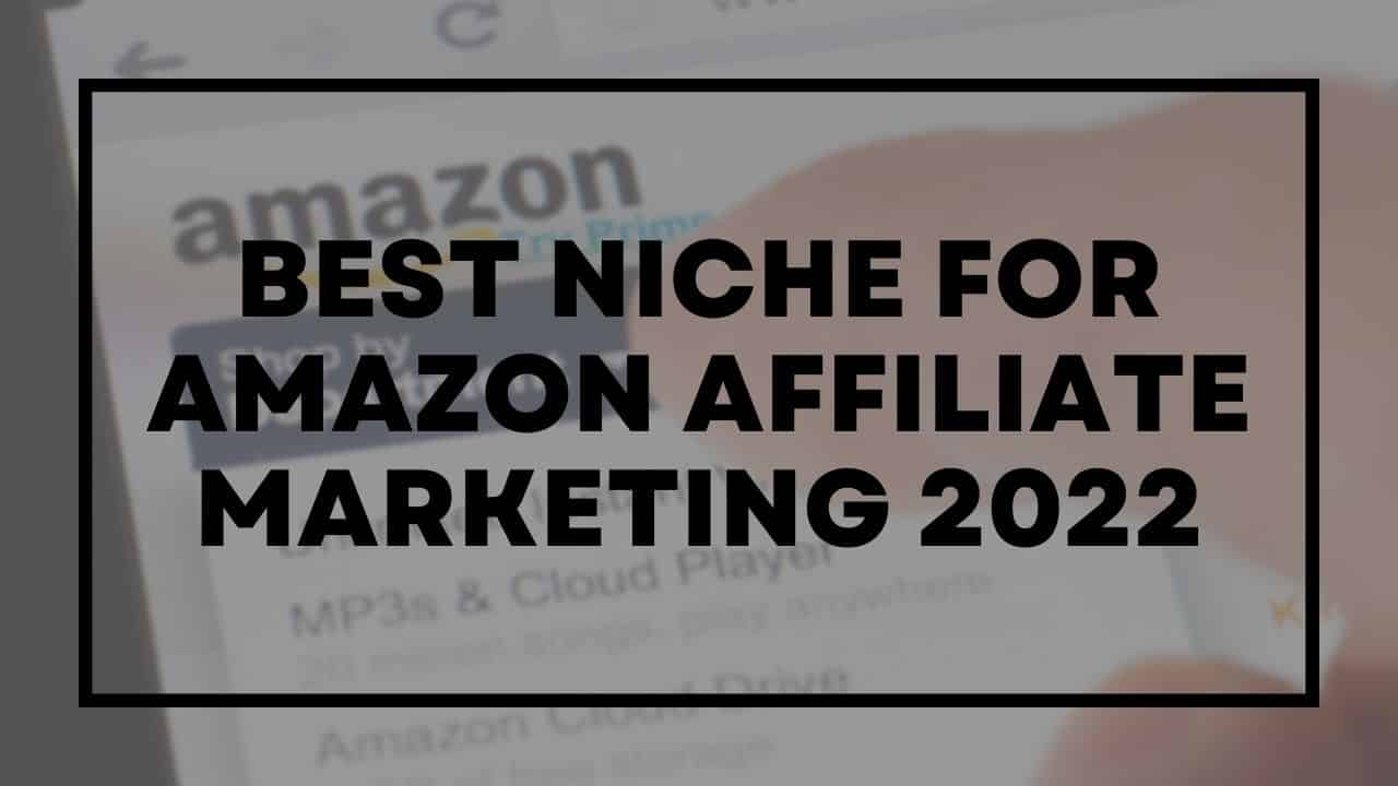 Picking the best Amazon affiliate marketing niches