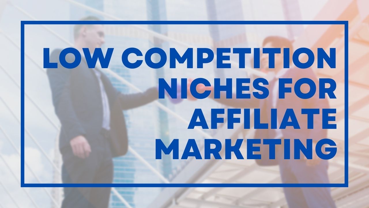 Affiliate Niches That Have Low Competition